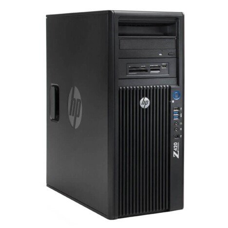 Workstation SH HP Z420, Hexa Core E5-1660, 32GB DDR3, SSD, Quadro P600 2GB